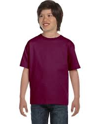 Hanes 5480 Youth Comfortsoft Cotton T Shirt