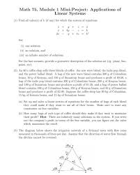 Solved Math 75 Module 1 Mini Project