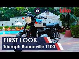 2016 triumph bonneville t100 first look