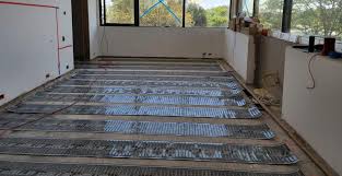 how to install heated concrete floors
