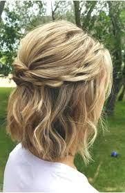 While this bride wore her hair in a classic bridal chignon during the flower crown ideas to top off your wedding hairstyle. 45 Half Up Half Down Wedding Hairstyles Ideas Wedding Forward Shorthair Frisuren Hairst Medium Length Hair Styles Updos For Medium Length Hair Hair Styles