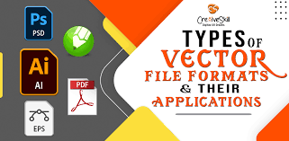 types of vector file formats and their