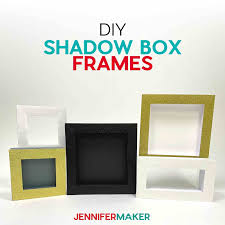 diy shadow box frames affordable paper