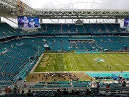 Hard Rock Stadium Section 321 Miami Dolphins