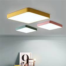 Iron Square Lamps Led Ceiling Lights