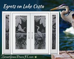 Egret Archives Etched Glass Doors Florida