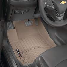 weathertech tan front floorliner audi