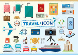 Overseas Travel Icon Ilration
