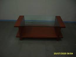 Glass Top Wooden Centre Table Buy
