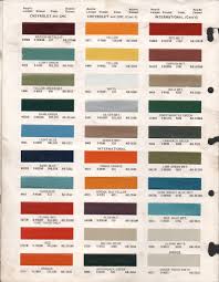 Paint Chips 1969 Gmc Chevy Truck
