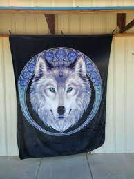 Lunar Wolf Anne Stokes Paw Print Wolves
