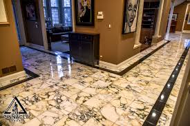 restoration of marble tile floor