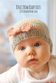 ♥ always check with your local hospitals to find out current needs, before making anything. Bow Baby Hat Knitting Pattern Little Red Window