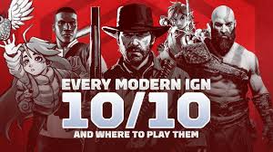 every modern game ign has given a 10 10