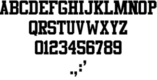 Athletic Font By Edward Leach Fontspace