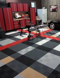 custom garage floor tiles multiple