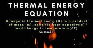 Thermal Energy Equation Simple