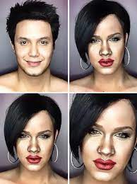 makeup artist can turn himself into