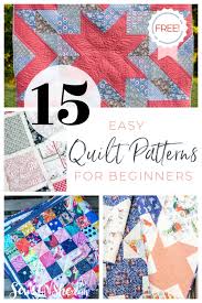 Easy Quilt Patterns That Are Perfect
