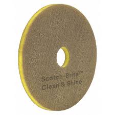 scotch brite scrubbing pad yellow