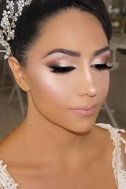 36 bright wedding makeup ideas for