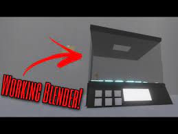 Working Blender In Roblox Scp 3008