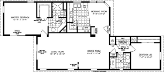 Mobile Homes L 2 Bedroom Floor Plans