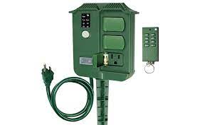 ecoplugs outdoor light timer remote