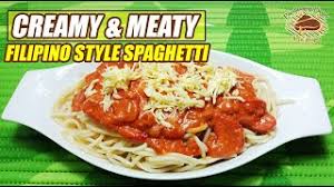 meaty filipino style spaghetti