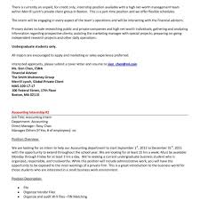 Accounting Student Resume Cover Letters Kadil