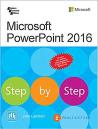 Buy Microsoft Powerpoint 2016 Step By Step Book Online At