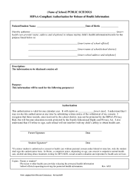 19 Printable Hipaa Medical Records Release Form Templates