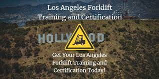 Where can i get forklift certified? Forklift Certification Los Angeles Get Training Today