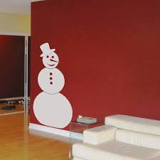 Snowman Winter Holiday Wall Decals