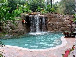 Pool ideas garden pools also swimming designs. Tall Waterfalls For Pools Inground Backyard Pool Landscaping Backyard Pool Pool Waterfall