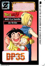 We did not find results for: Dragonball Z Carte 645 Dragon Ball Z Carddass Bandai 1995 Dp35 Fr Dbz La Famille De Krilin En Tb Etat
