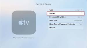 manage apple tv screensaver locations