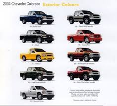 gm 2004 paint charts and paint codes