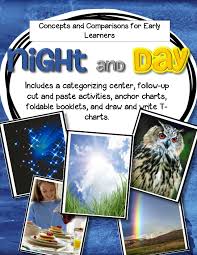 Day And Night Science Concepts And Comparisons For Preschool