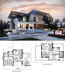 Luxury House Concept With 2 Car Garage