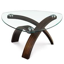 Allure Pie Shaped Cocktail Table In