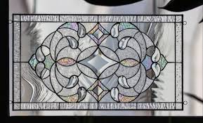 tiffany style stained glass window