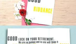 Printable Retirement Card Template Free Funny Invitation