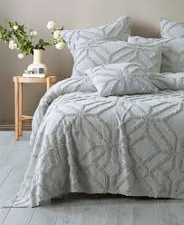 Bianca Willow Cotton Chenille Coverlet