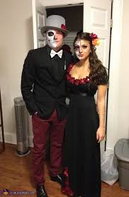 dia de los muertos couple halloween costume