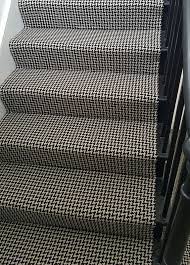 pure wool stair runners houndstooth