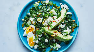 healthy kale and avocado salad recipe