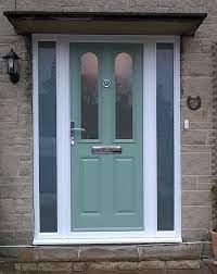your front door with sidelight options