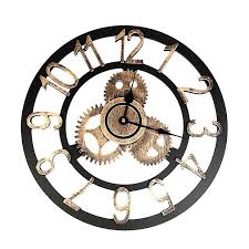 Vintage Industrial Style Clock European