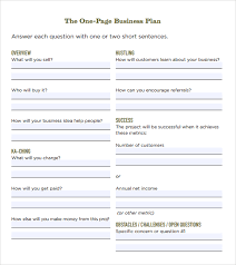 Business Plan Template For Free Download Business Plan Templates